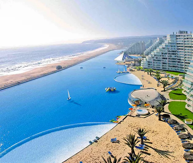 The Biggest Pool on Planet Earth!