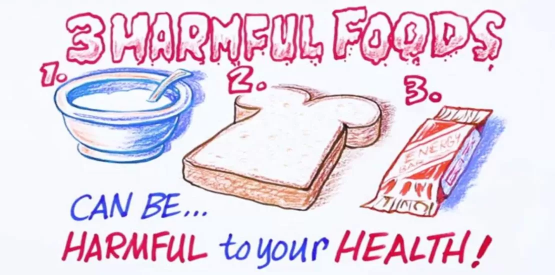 3 harmful foods