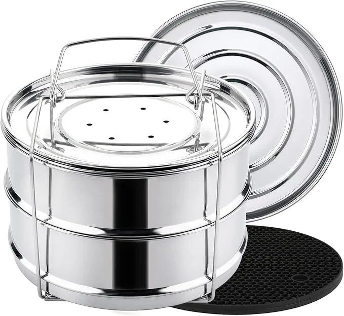 Stackable Steamer Insert Pans
