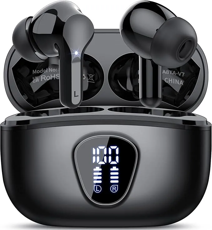 Bluetooth 5.4 Noise-Canceling Earbuds
