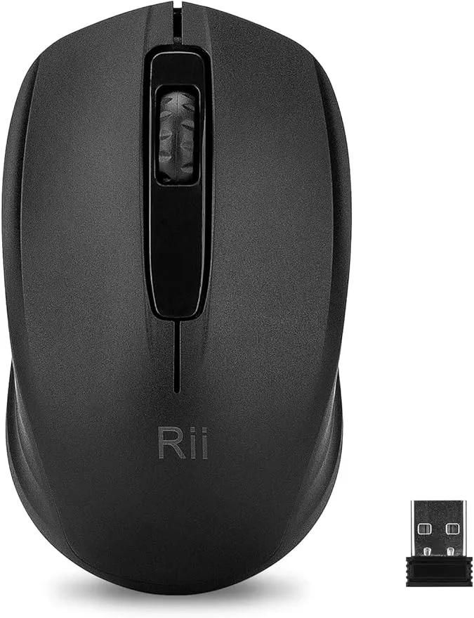 Rii Wireless Mouse – Travel-Friendly and Lightweight