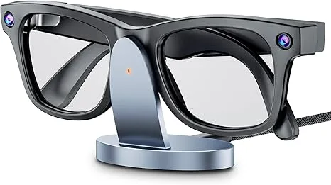 Charger Stand with LED Display for Oakley Meta HSTN