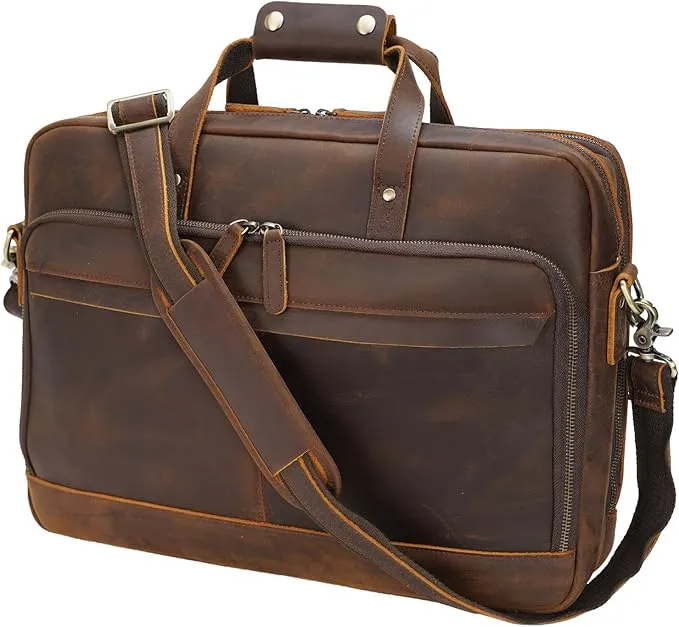 Fossil Haskell Leather Workbag