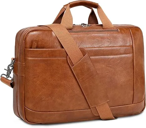 Polare Original Full Grain Leather Laptop Bag