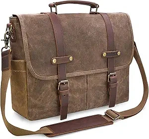 Rustic Town Genuine Leather Messenger Bag