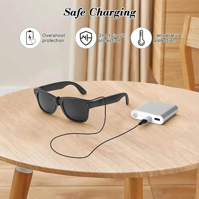 USB-C Charging Cable for Oakley Meta HSTN (1.2M Type C Charger with Indicator)