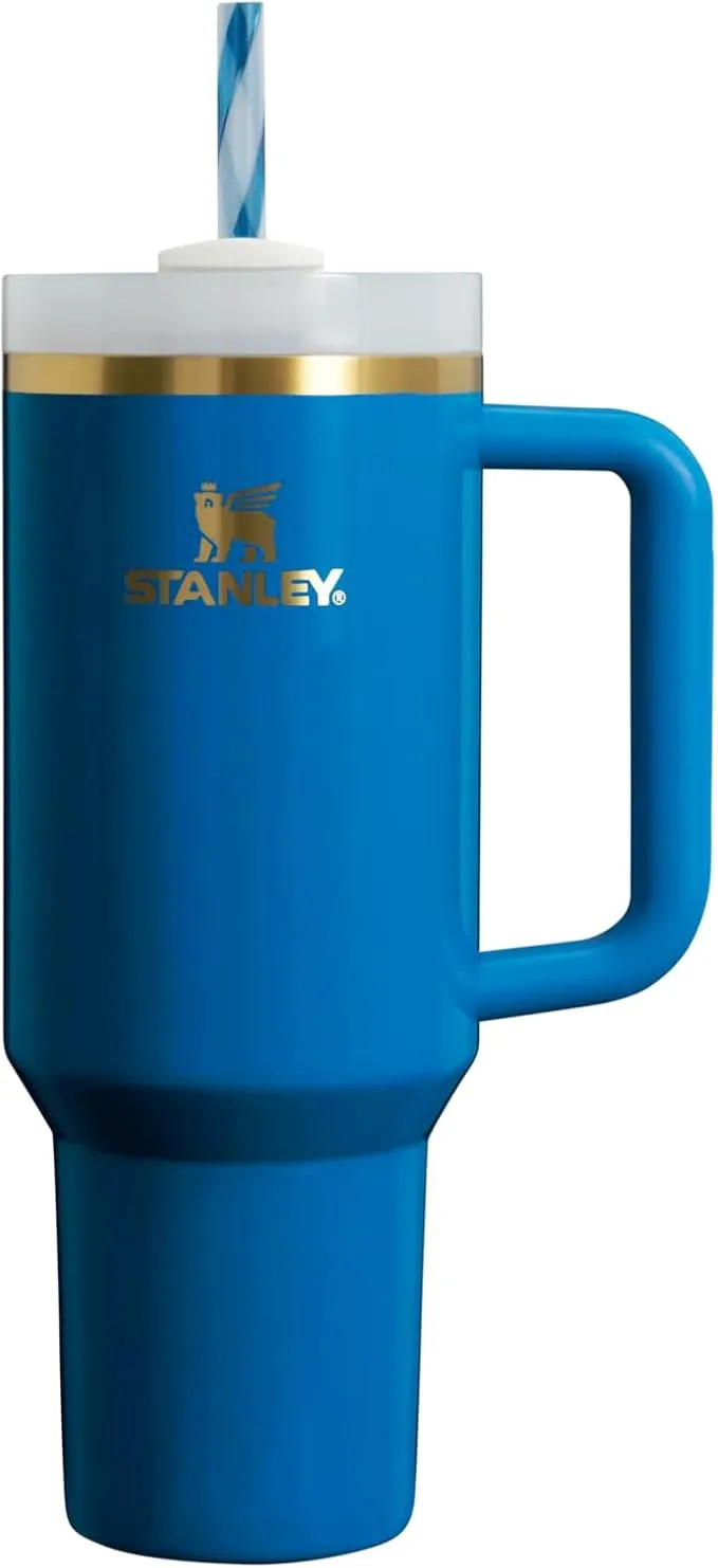 Stanley Quencher H2.0 FlowState Tumbler – Matte Black - Arctic Twist Limited Edition